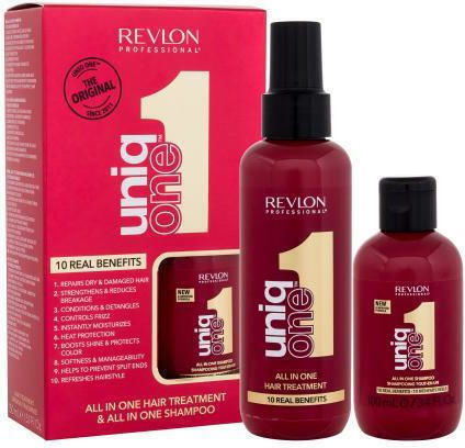 Revlon Uniq One All Hair Treatment Set for Damaged Hair with Shampoo 2 Pieces