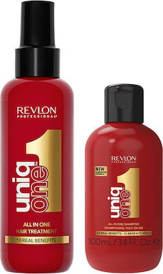 Revlon Hair Care Set Uniq One All with Treatment / Shampoo