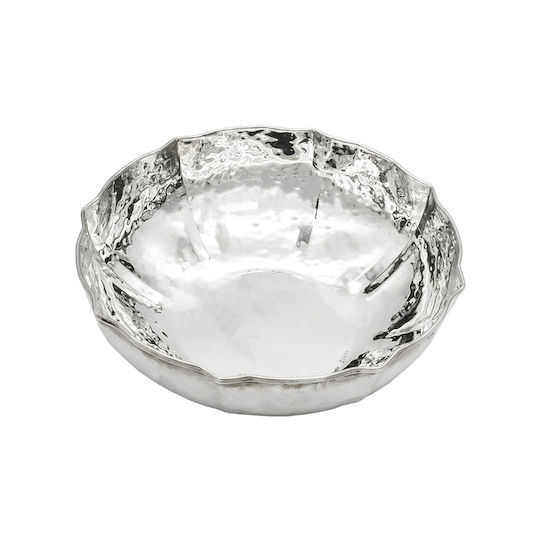 Savvas Design Decorative Bowl Silver 13x13x4cm