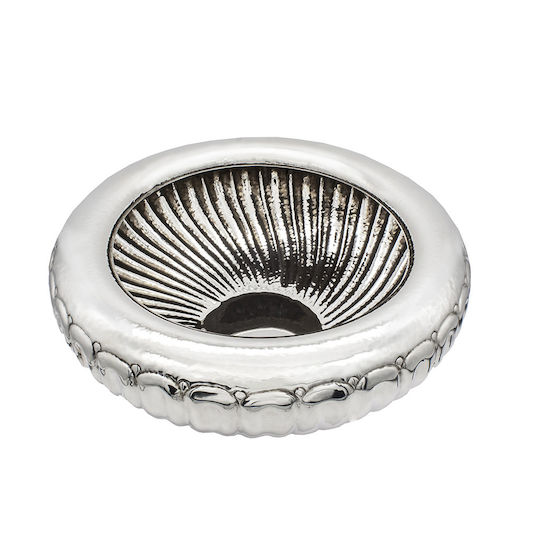 Savvas Design Decorative Bowl Silver 28x28x10cm