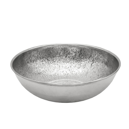 Savvas Design Decorative Bowl Silver 14.5x14.5x4.5cm