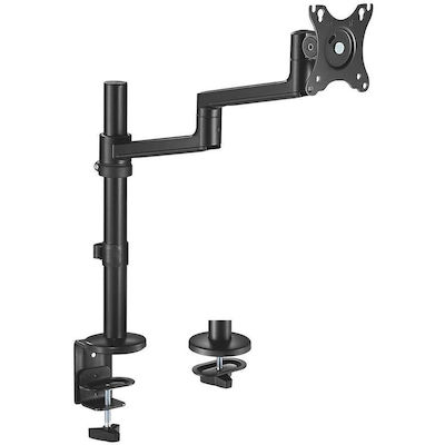 Neomounts Stand Desk Mounted Monitor up to 27" with Arm (DS60-425BL1)