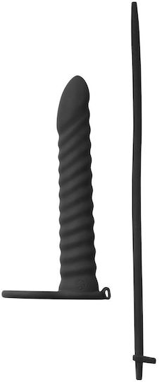 Lola Games με Διπλό Dildo και Δόνηση σε Μαύρο Χρώμα