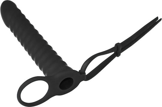 Lola Games με Διπλό Dildo και Δόνηση σε Μαύρο Χρώμα