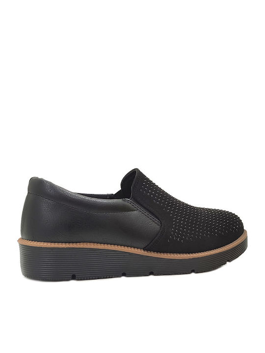 Slip-On-uri Pentru Femei Negre