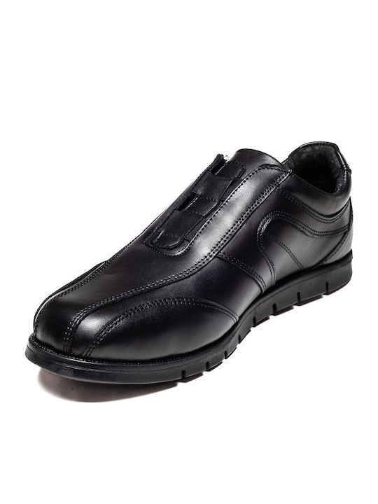 Herren Slip-Ons Schwarz