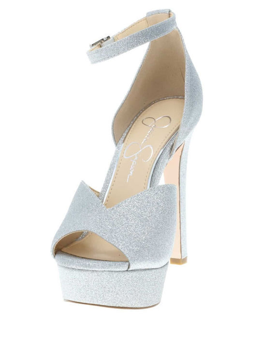 Briya Damen Sandalen in Silber Farbe