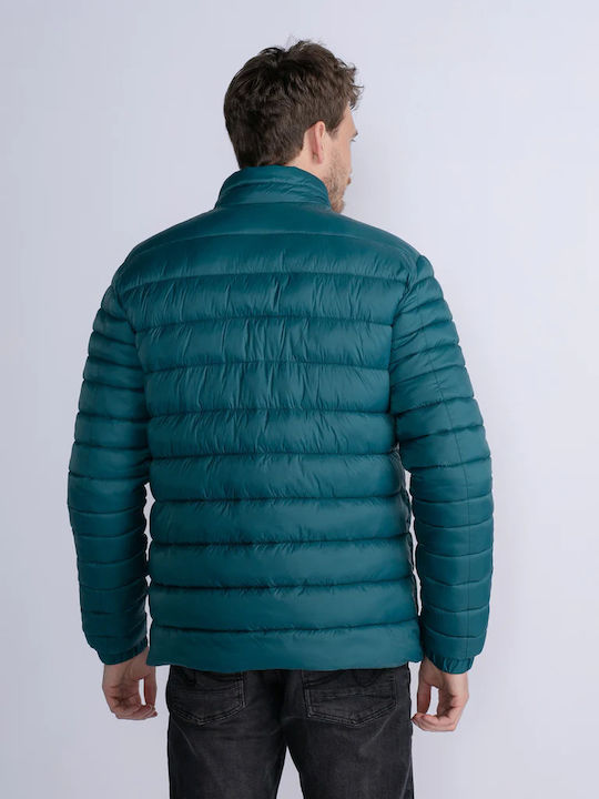 Petrol Industries Herren Winter Jacke Puffer Grün