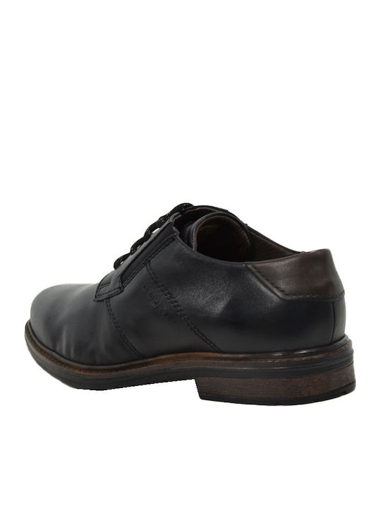 Leder Herrenschuhe Schwarz