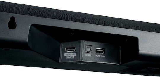 Yamaha SR-B40A Soundbar 2.1 Bluetooth και HDMI 200W με Ασύρματο Subwoofer και Τηλεχειριστήριο Μαύρο