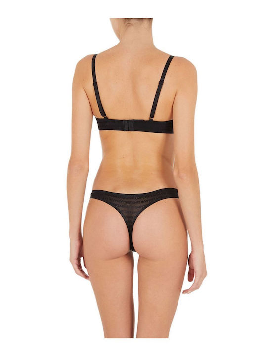 Armani Jeans Women's String Black