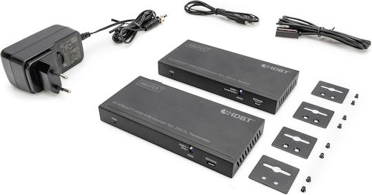 Digitus Extender 4K HDBaseT HDMI Set USB 2.0 150m KVM & Data Switch
