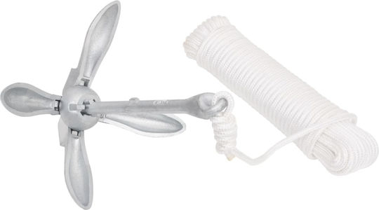 vidaXL Ancoră de Barcă Grapnel 1.5kg