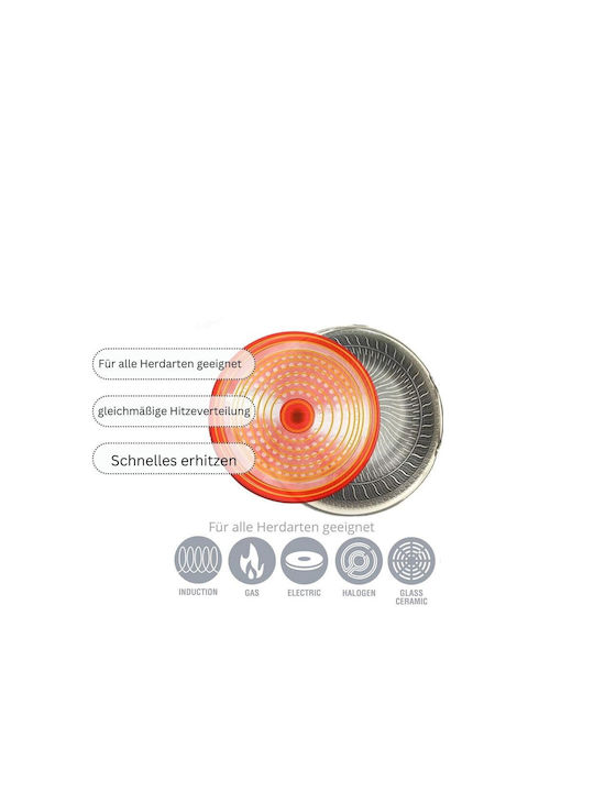Cheffinger Tiefer Topf aus Aluminium 28cm