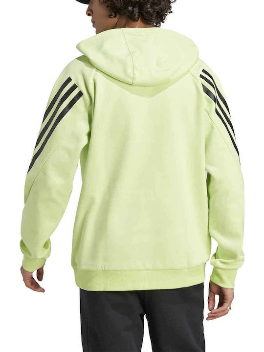 adidas Future Icons 3-stripes Hanorac cu Glugă Verde IJ8866