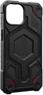 UAG Monarch Pro Back Cover Metallic 2mm Durable Black (iPhone 15)