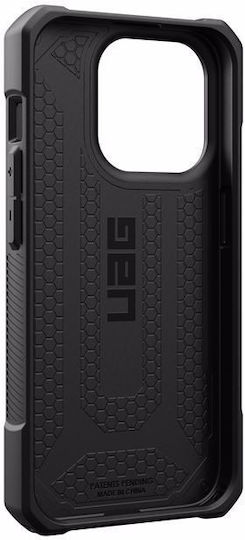UAG Monarch Umschlag Rückseite Aramid Fiber 2mm Schwarz (iPhone 15 Pro)