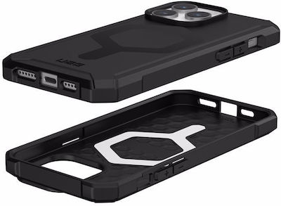 UAG Essential Umschlag Rückseite Silikon 2mm Schwarz (iPhone 15 Pro Max)