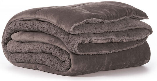 Nef-Nef Homeware Duvet Cover Single 160x220cm Singular Taupe