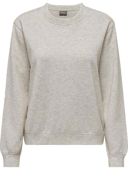Women's Sweatshirt Light Grey Melange