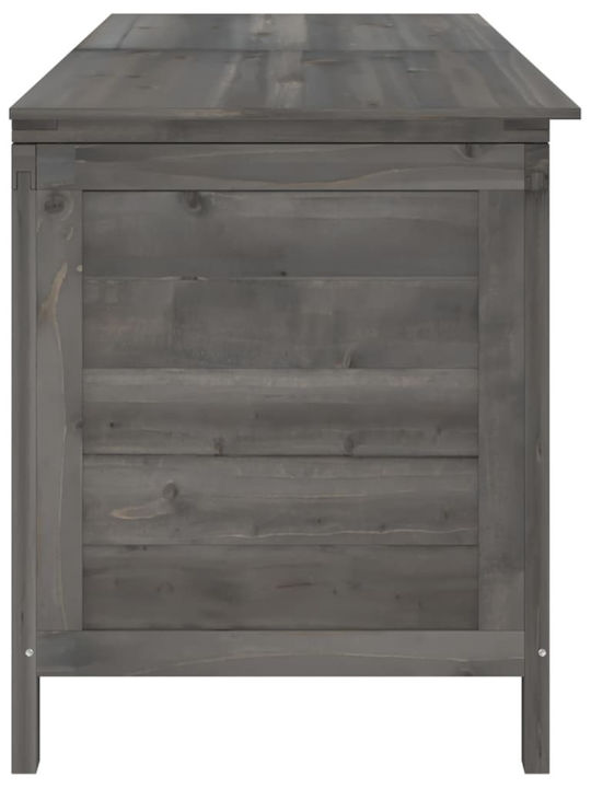 vidaXL Outdoor Storage Box Gray L150xW50xH56.5cm