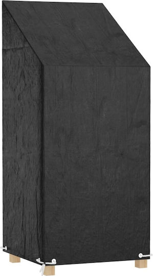 vidaXL Waterproof Armchair Cover Black 65x65x150cm