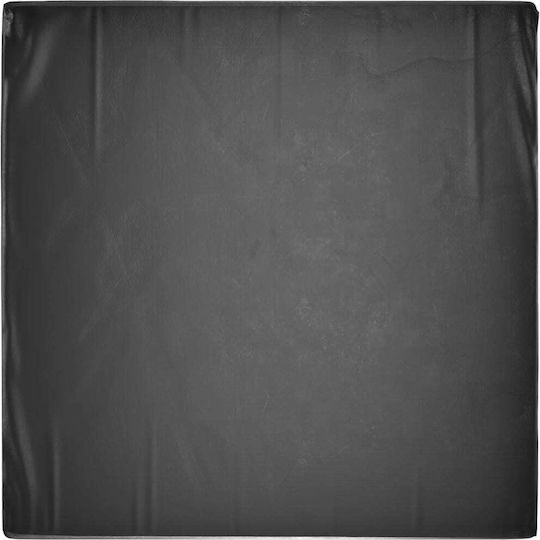 vidaXL Waterproof Dining Table Cover Black 205x205x90cm