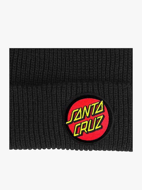 Classic Dot Beanie Unisex Beanie Knitted in Black color