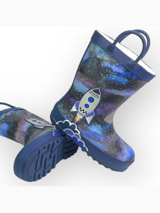 Kids Wellies Blue