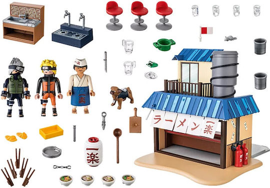 Playmobil Naruto Ramen Shop για 5-99 ετών