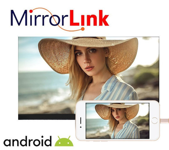 Ραδιόφωνο Αυτοκινήτου 1 DIN (Bluetooth/USB)