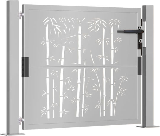 vidaXL Garden Fence Gate from Bamboo in Brown Color 1.05m x 80cm