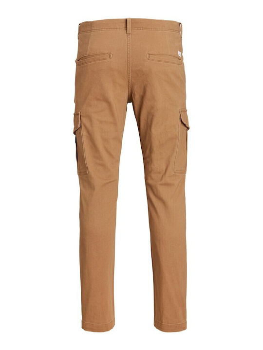 Trousers Cargo Elastic in Slim Fit Otter