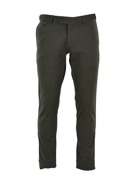 Trousers Elastic Khaki