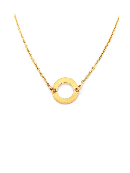 PS Silver Necklace from Gold Plated Silver