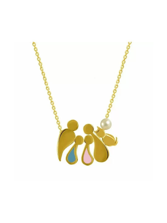 CHrysolithos Necklace Family from Gold Plated Silver