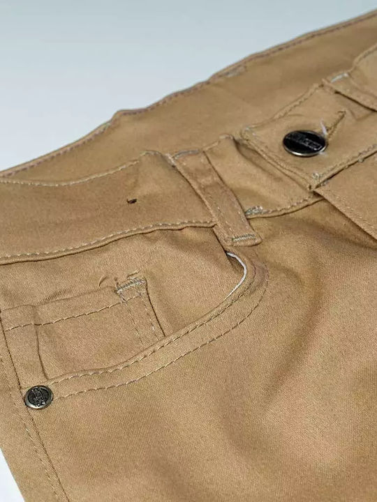 Kids' Fabric Pants Beige