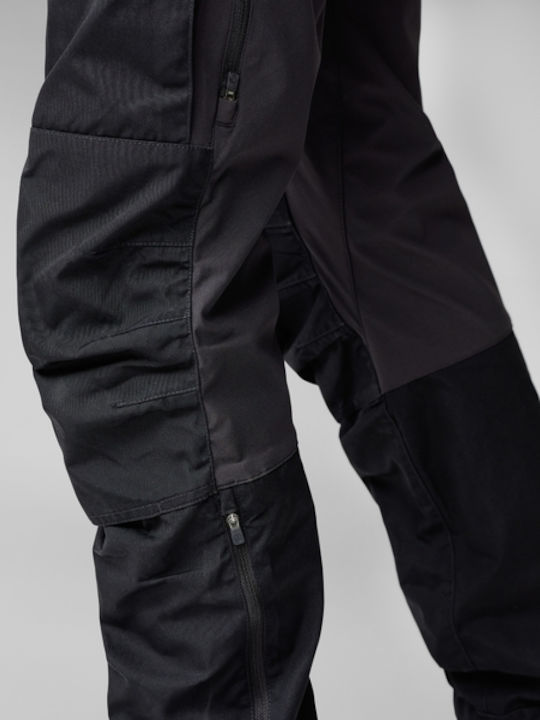 Fjallraven Keb Ανδρικό Μακρύ Παντελόνι Πεζοπορίας Μαύρο