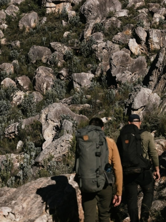 Fjallraven Keb Ανδρικό Μακρύ Παντελόνι Πεζοπορίας Μαύρο