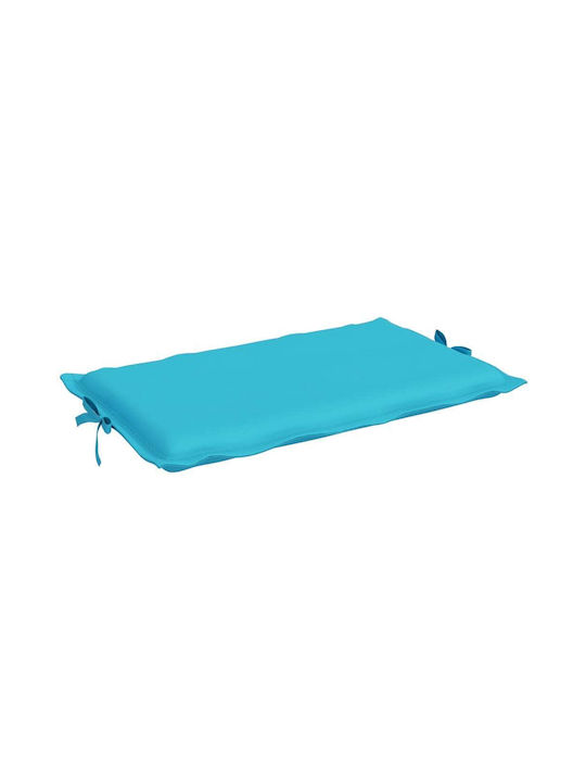 vidaXL Sonnenbank-Kissen Mit Rückenlehne Türkis 186x58cm