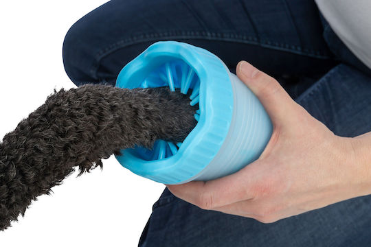 Trixie Container zur Pfotenreinigung Hund Blau 9.7εκ.