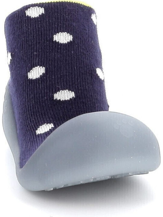 BigToes Παιδικές Καλτσοπαντόφλες Μπλε