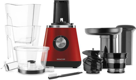 Sencor SSJ4042RD Slow Press Juicer 400W Red
