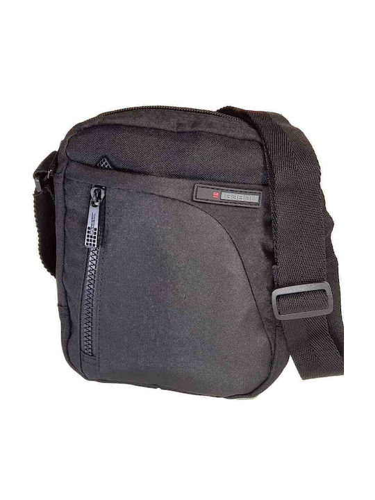 Crony Eco Herren Tasche Schulter / Crossbody Schwarze