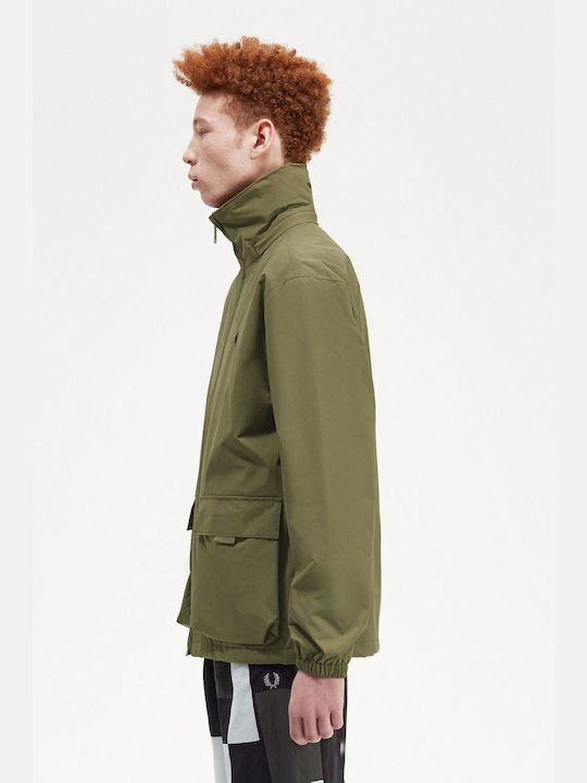 Fred Perry Men's Winter Jacket Green