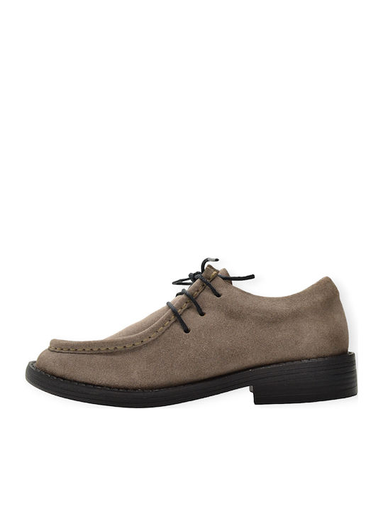 Women's Oxford Shoes Beige