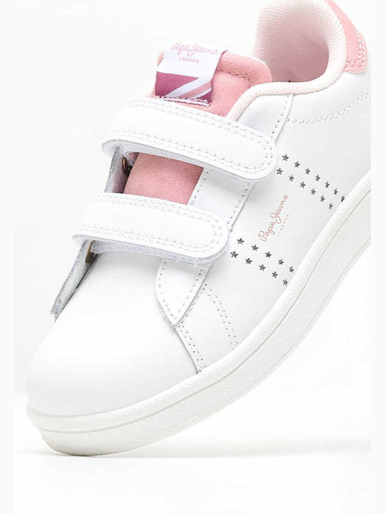 Pepe Jeans Kinder-Sneaker Casual Weiß