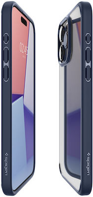 Spigen Ultra Hybrid Umschlag Rückseite Kunststoff / Silikon 2mm Marineblau (iPhone 15 Pro) ACS06711