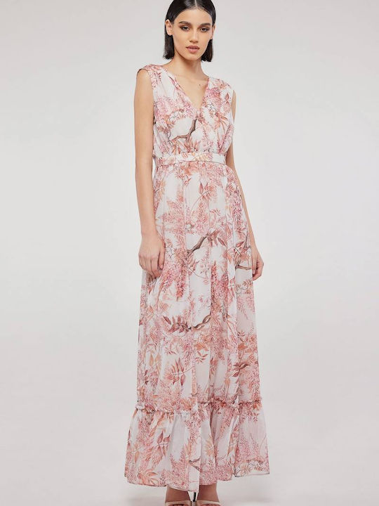 Mind Matter Summer Maxi Dress for Wedding / Baptism Pink