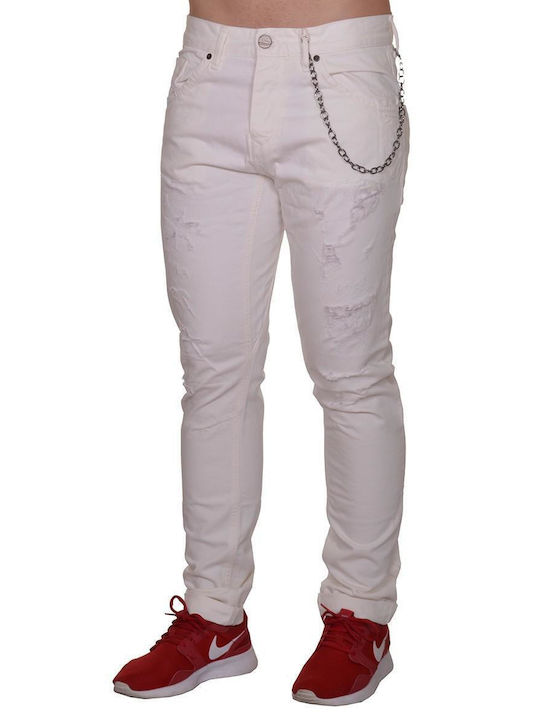 Scinn Men's Trousers White